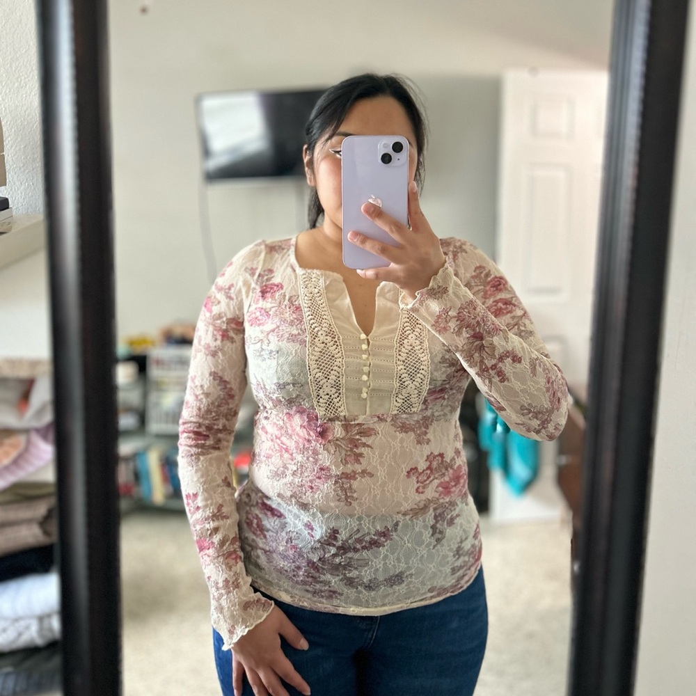 🌸✨ Vintage Denim & Supply Ralph Lauren Top